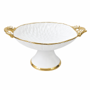 Fructiera Portelan cu Picior -36cm