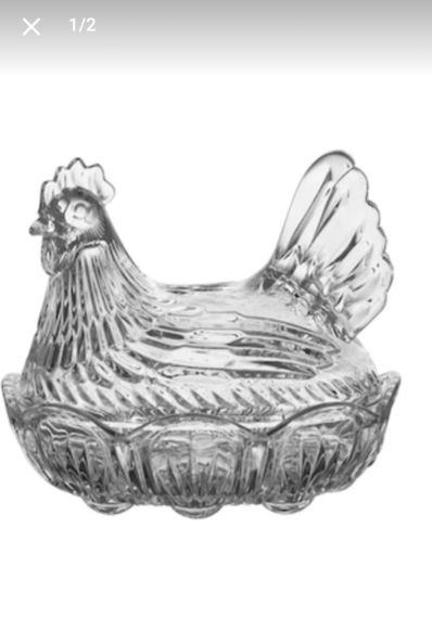 CASETA DIN CRISTAL DE BOHEMIA - GAINA