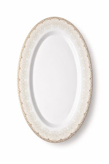 Platou servire 36 cm din opal premium elegant