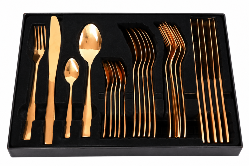 SET 6 PERS 24 PIESE AURIU