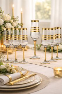 Set 6 Pahare de Sampanie