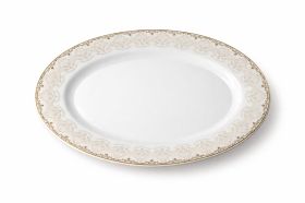 Platou servire 36 cm din opal premium elegant