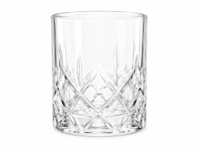 Set 6 Pahare Whisky Sticlă Tăiată, Design Premium